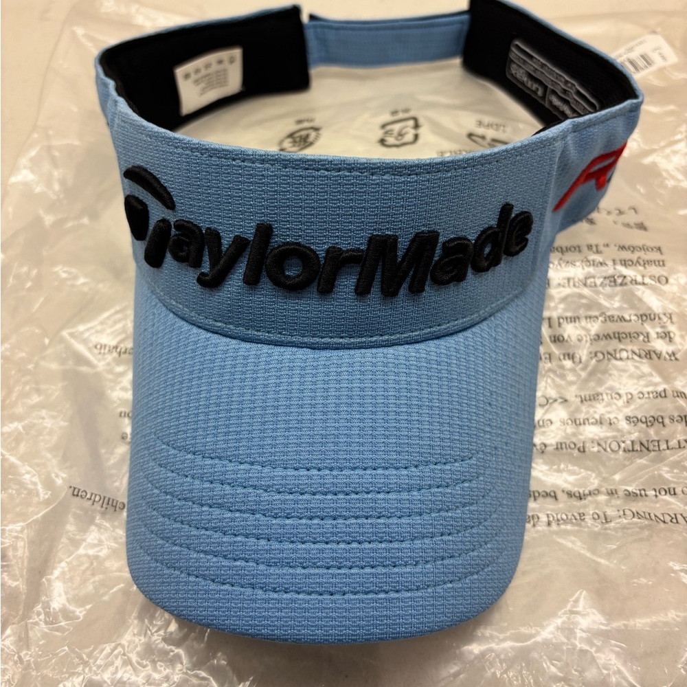 NEW: Men’s TaylorMade Blue Visor -  One Size